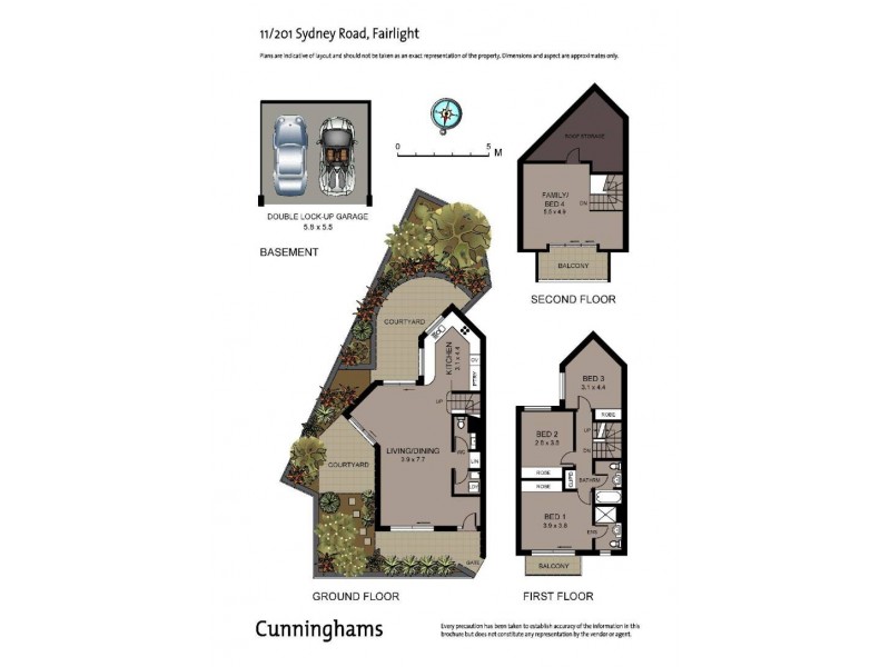 11/201-207 Sydney Road, Fairlight NSW 2094 Floorplan