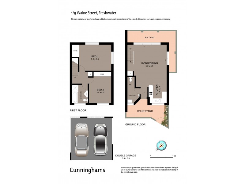 1/9 Waine Street, Freshwater NSW 2096 Floorplan