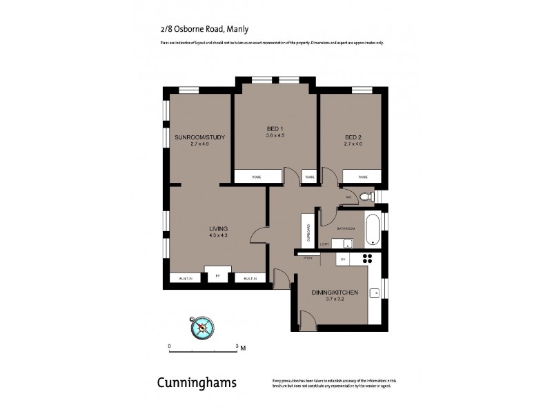2/8 Osborne Road, Manly NSW 2095 Floorplan