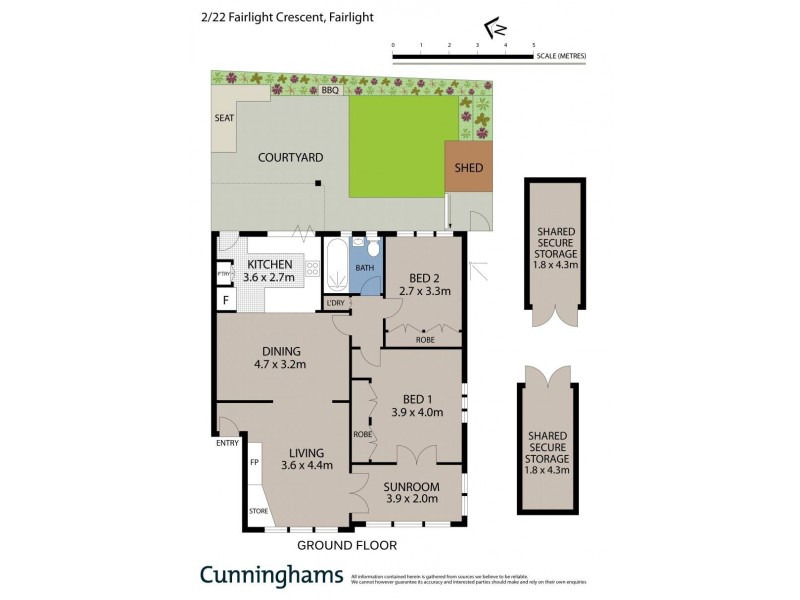 2/22 Fairlight Crescent, Fairlight NSW 2094 Floorplan