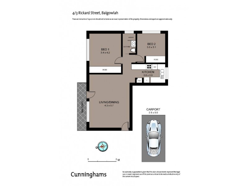 4/3 Rickard Street, Balgowlah NSW 2093 Floorplan