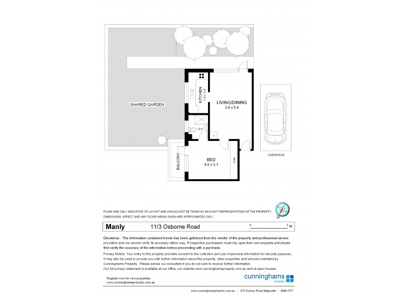 11/3 Osborne Road, Manly NSW 2095 Floorplan