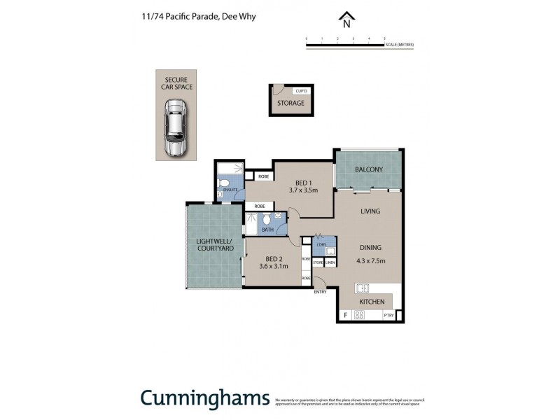 11/74 Pacific Parade, Dee Why NSW 2099 Floorplan