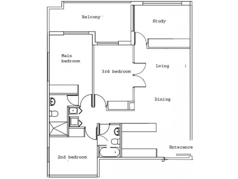 B504/81-86 Courallie Avenue, Homebush West NSW 2140 Floorplan