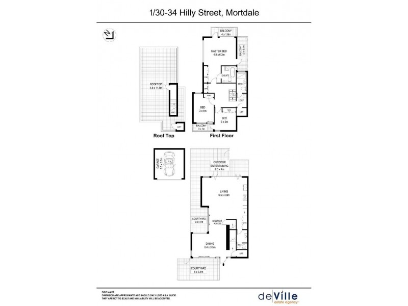 1/30-34 Hilly Street, Mortlake NSW 2137 Floorplan