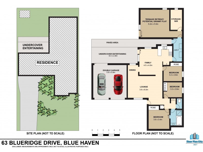 63 Blueridge Drive, Blue Haven NSW 2262 Floorplan
