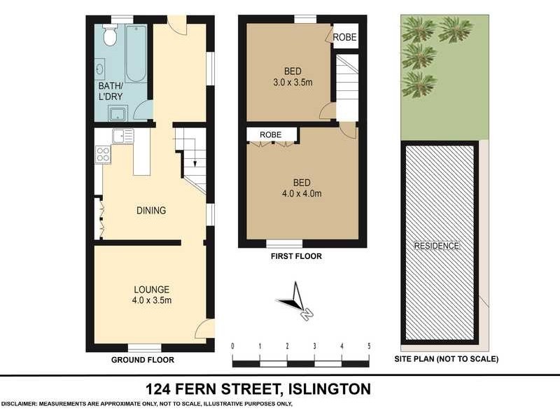124 Fern Street, Islington NSW 2296 Floorplan