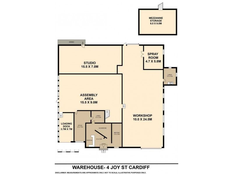 4 Joy Street, Cardiff NSW 2285 Floorplan
