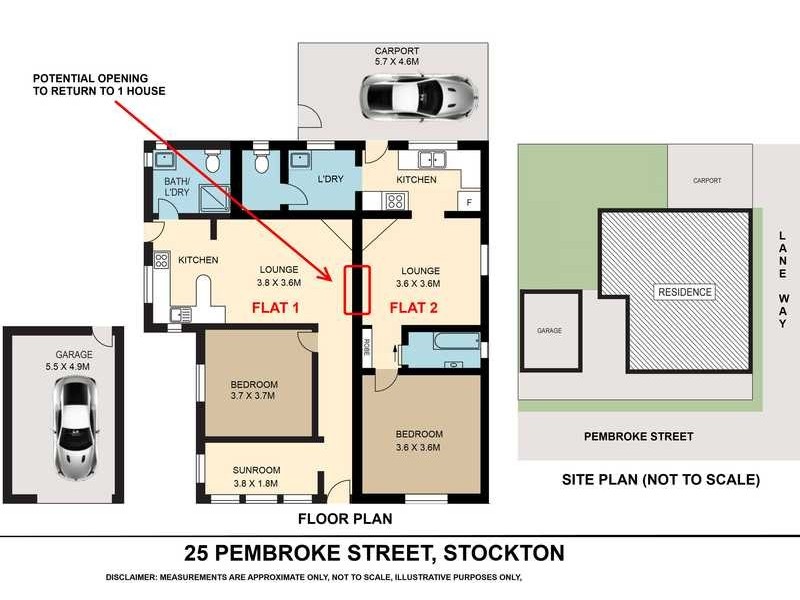 25 Pembroke Street, Stockton NSW 2295 Floorplan