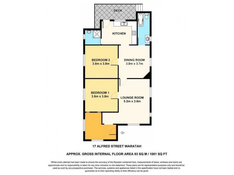 17 Alfred Street, Waratah NSW 2298 Floorplan