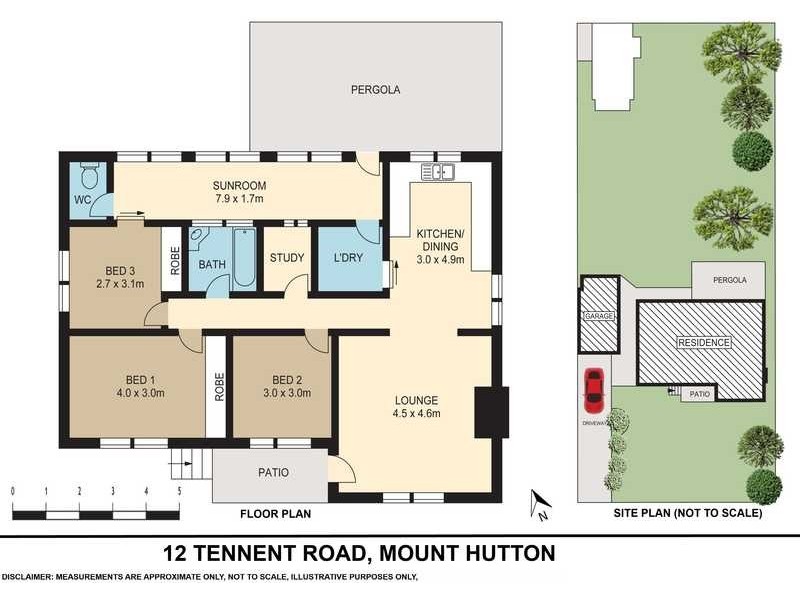 12 Tennent Road, Mount Hutton NSW 2290 Floorplan