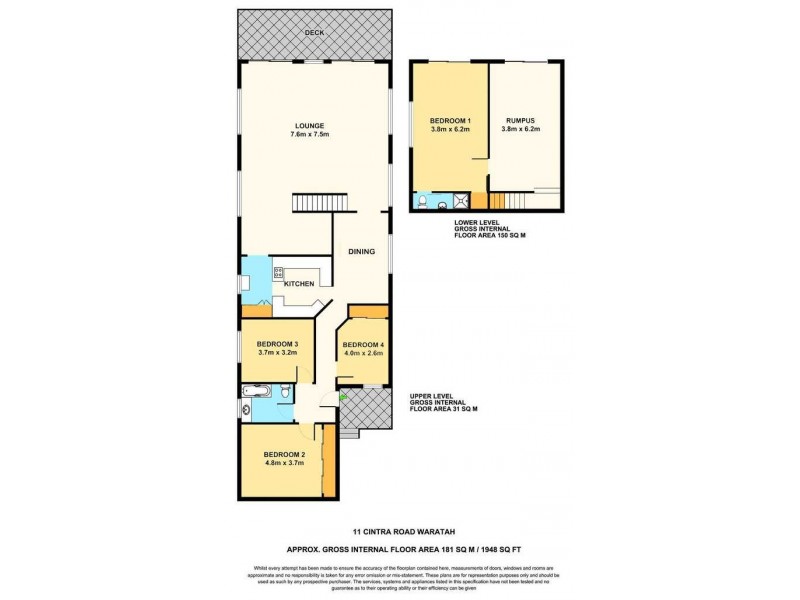 11 Cintra Road, Waratah NSW 2298 Floorplan
