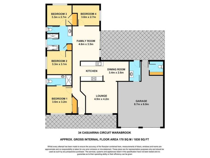 34 Casuarina Circuit, Warabrook NSW 2304 Floorplan