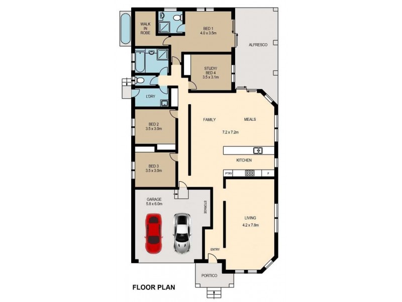 3 Carlow Way, East Maitland NSW 2323 Floorplan