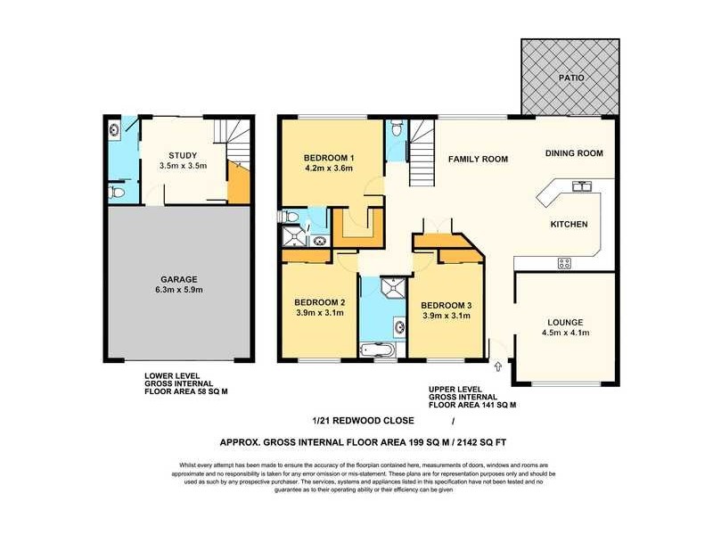 1/21 Redwood Close, Fletcher NSW 2287 Floorplan