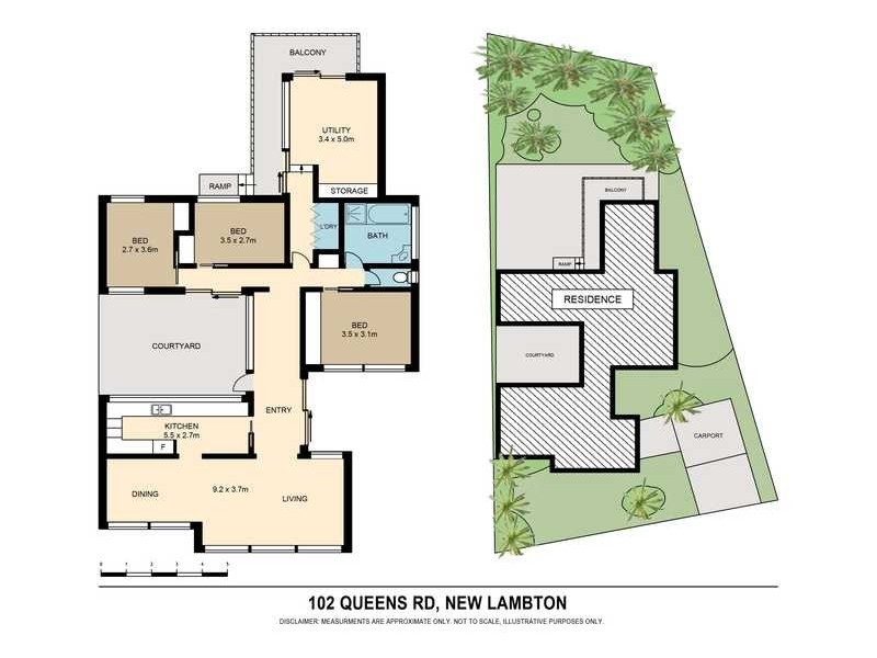 102 Queens Road, New Lambton NSW 2305 Floorplan