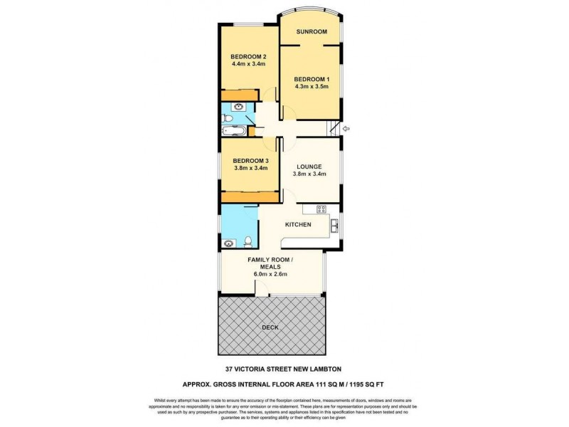 37 Victoria Street, New Lambton NSW 2305 Floorplan