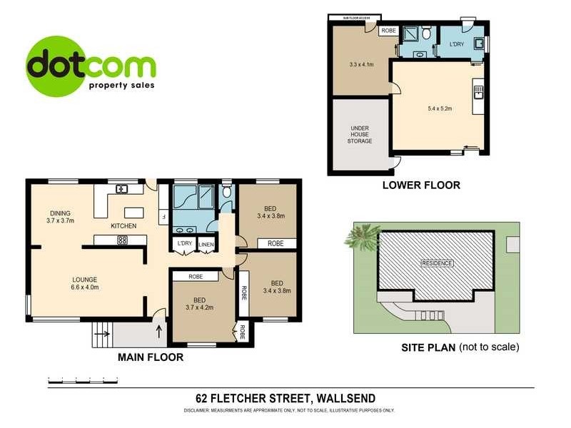 62 Fletcher Street, Wallsend NSW 2287 Floorplan