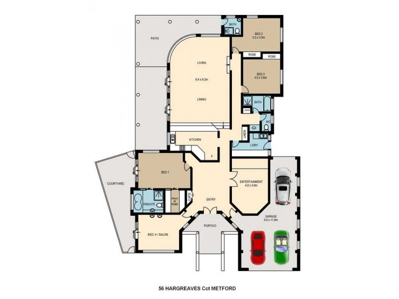 56 Hargreaves Circuit, Metford NSW 2323 Floorplan