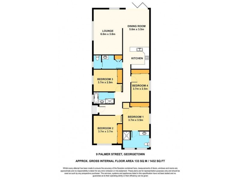 9 Palmer Street, Georgetown NSW 2298 Floorplan