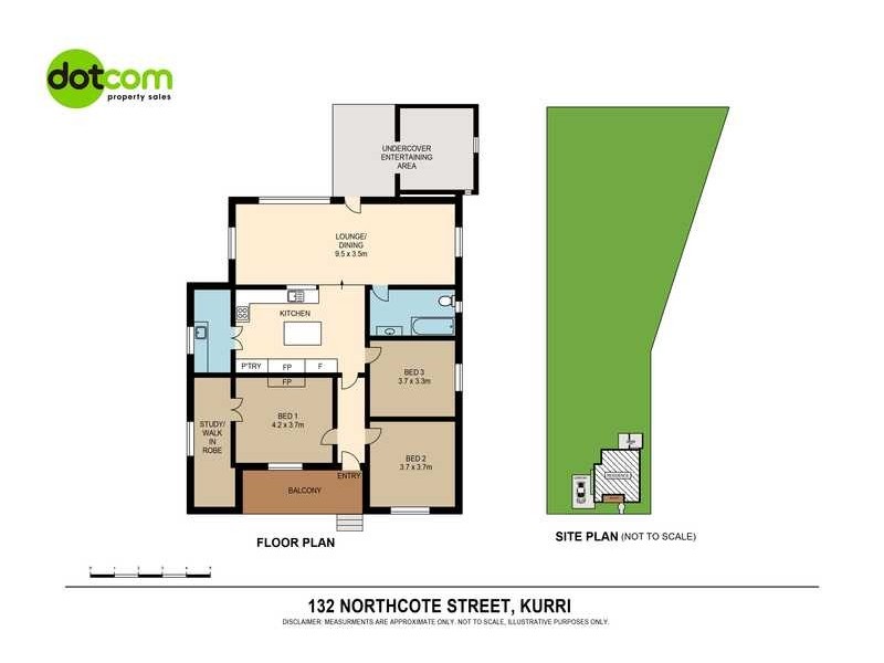 132 Northcote Street, Kurri Kurri NSW 2327 Floorplan