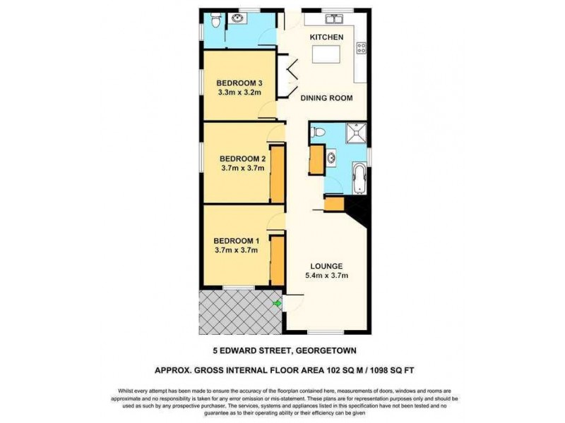 5 Edward Street, Georgetown NSW 2298 Floorplan