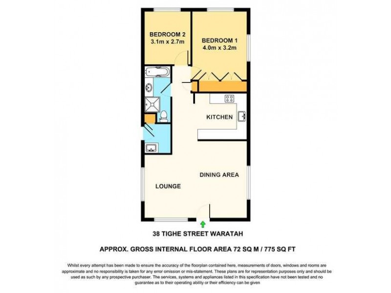 38 Tighe Street, Waratah NSW 2298 Floorplan