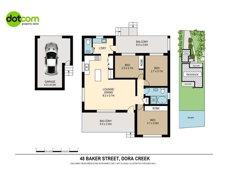 48 Baker Street, Dora Creek NSW 2264 Floorplan