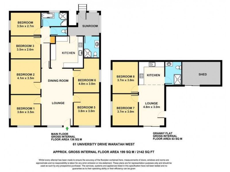61 University Drive, Waratah West NSW 2298 Floorplan