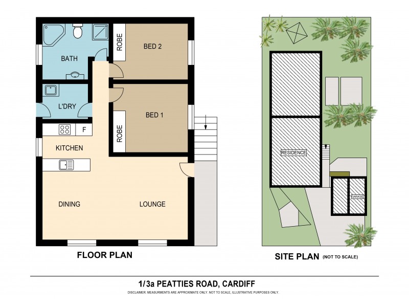 1/3A Peatties Road, Cardiff NSW 2285 Floorplan