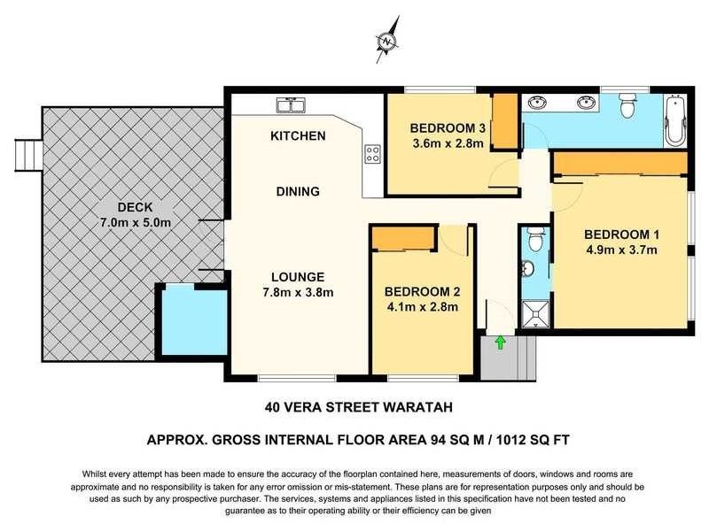 40 Vera Street, Waratah NSW 2298 Floorplan