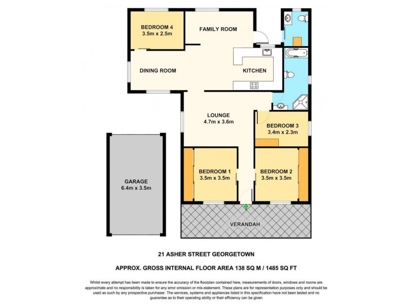 21 Asher Street, Georgetown NSW 2298 Floorplan