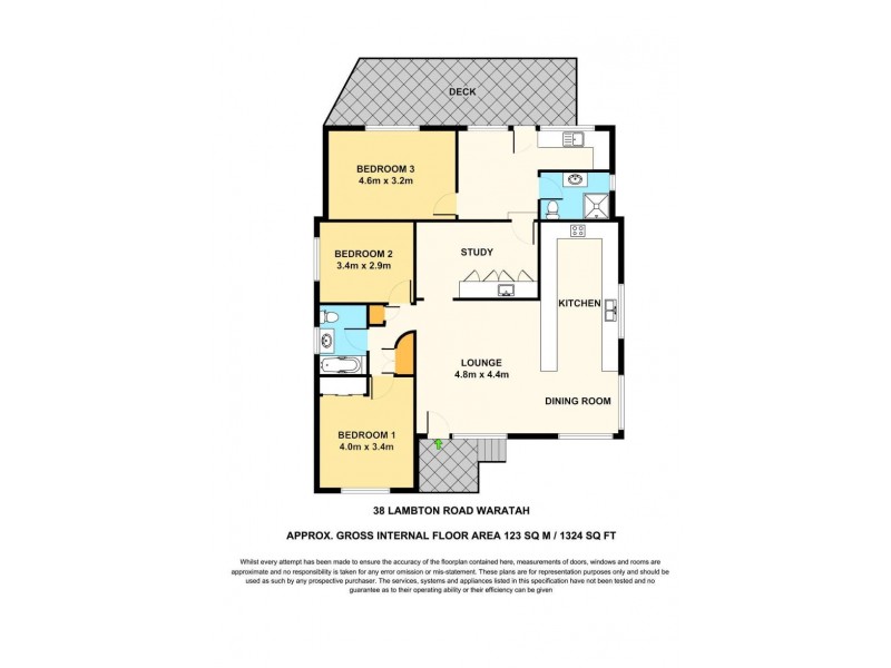 38 Lambton Road, Waratah NSW 2298 Floorplan