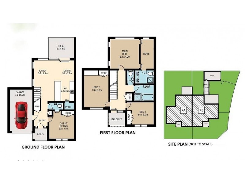 7A Grove Street, Fern Bay NSW 2295 Floorplan