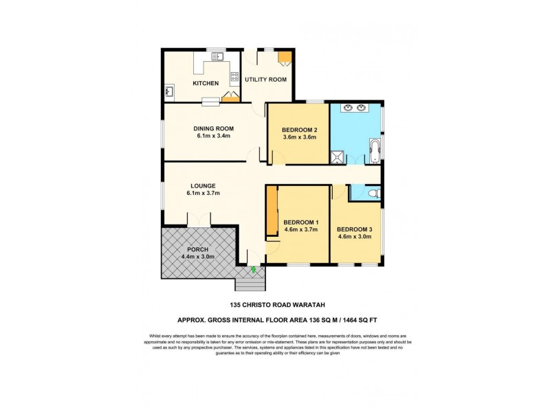 135 Christo Road, Waratah NSW 2298 Floorplan