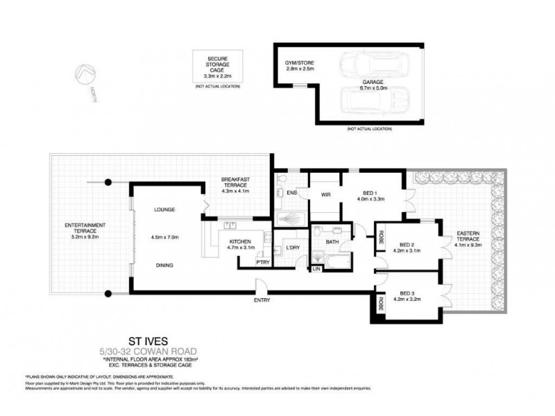 5/30 – 32 Cowan Road, St Ives NSW 2075 Floorplan