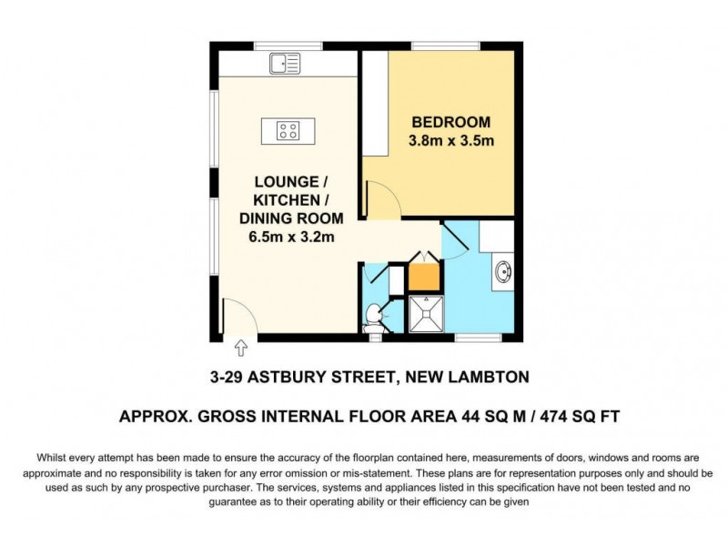 3/29 Astbury Street, New Lambton NSW 2305 Floorplan