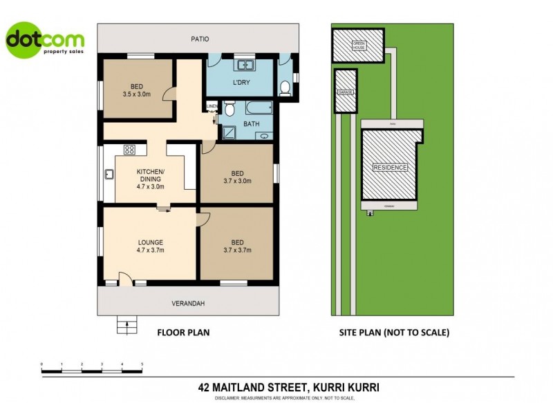 42 Maitland Road, Kurri Kurri NSW 2327 Floorplan