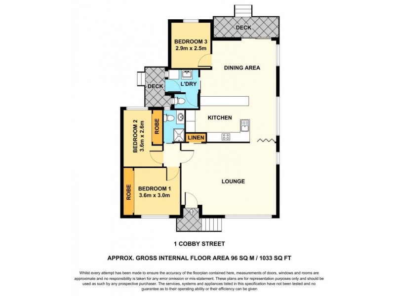 1 Cobby Street, Shortland NSW 2307 Floorplan