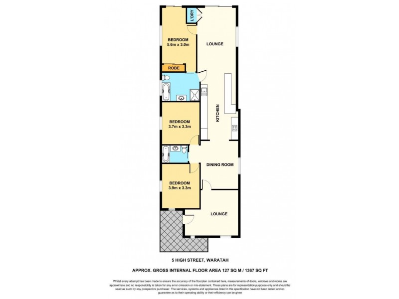 5 High Street, Waratah NSW 2298 Floorplan