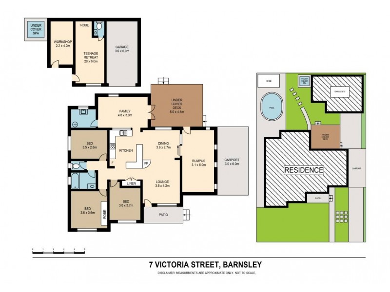 7 Victoria Street, Barnsley NSW 2278 Floorplan