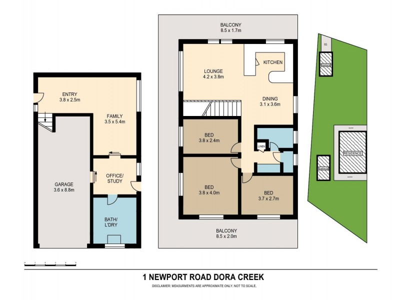 1 Newport Road, Dora Creek NSW 2264 Floorplan