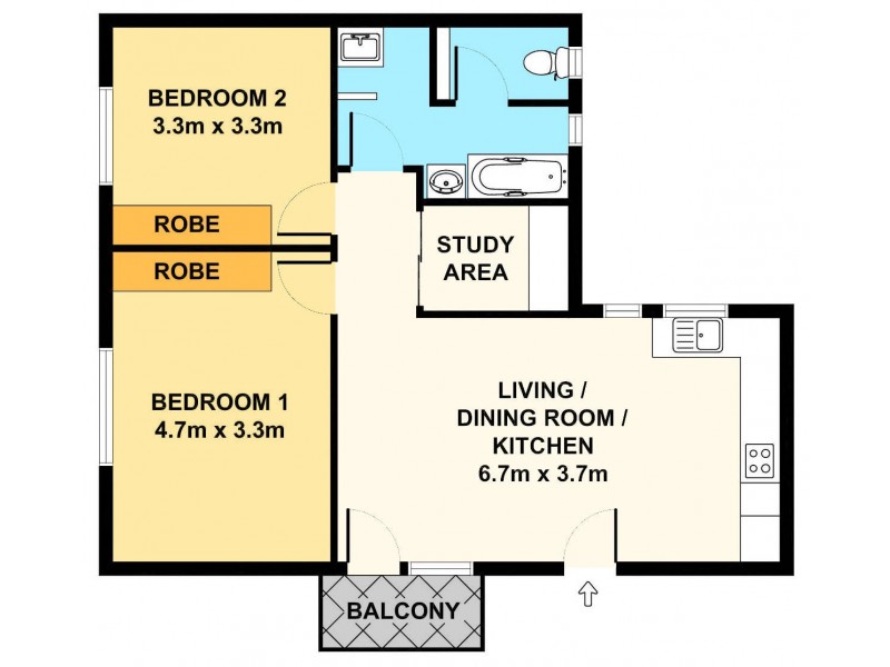 6/53 Christo Road, Georgetown NSW 2298 Floorplan