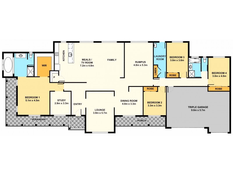 1 Fullford Cove, Aberglasslyn NSW 2320 Floorplan