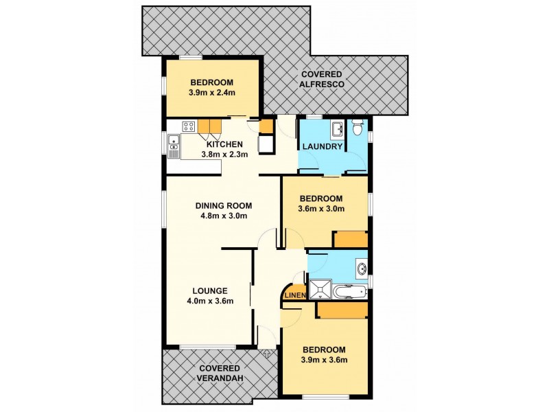 2 Garry Street, Waratah NSW 2298 Floorplan