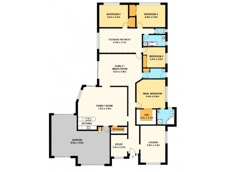 46 Bottlebrush Boulevard, Fletcher NSW 2287 Floorplan