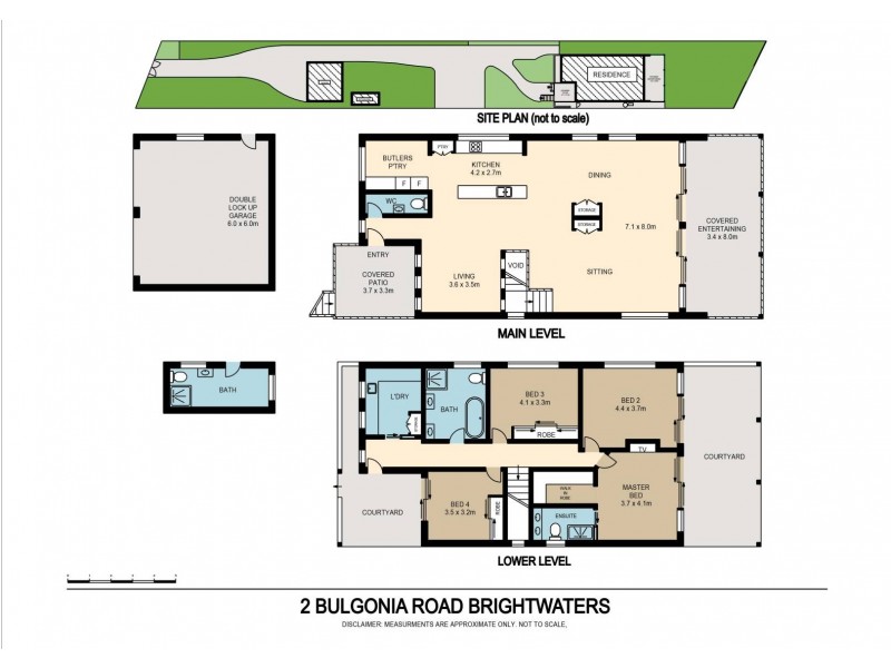 2 Bulgonia Road, Brightwaters NSW 2264 Floorplan