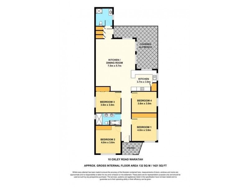 10 Oxley Road, Waratah NSW 2298 Floorplan