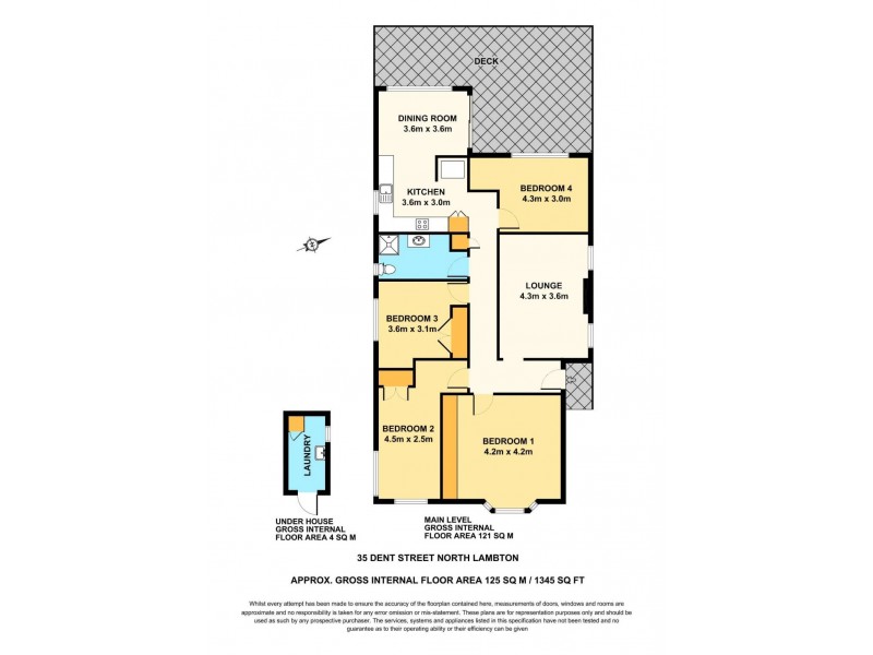 35 Dent Street, North Lambton NSW 2299 Floorplan