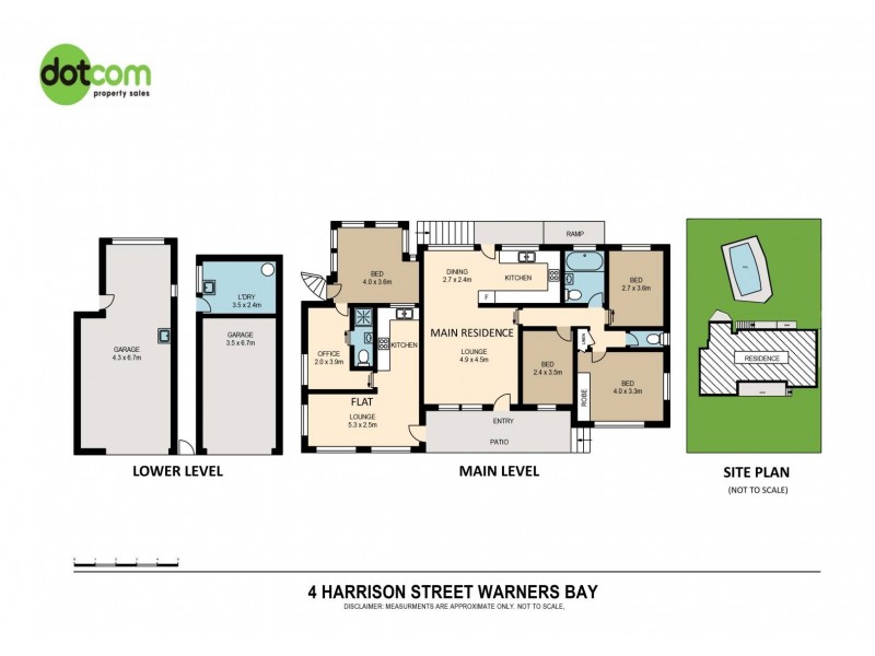 4  Harrison Street, Warners Bay NSW 2282 Floorplan